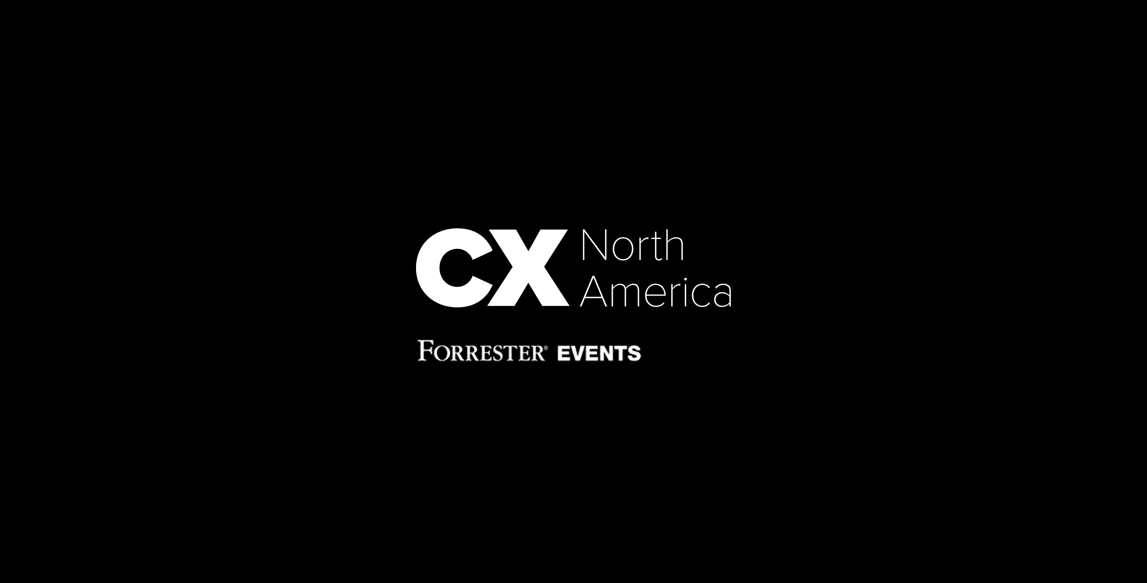 Digital Events Forrester Cx North America